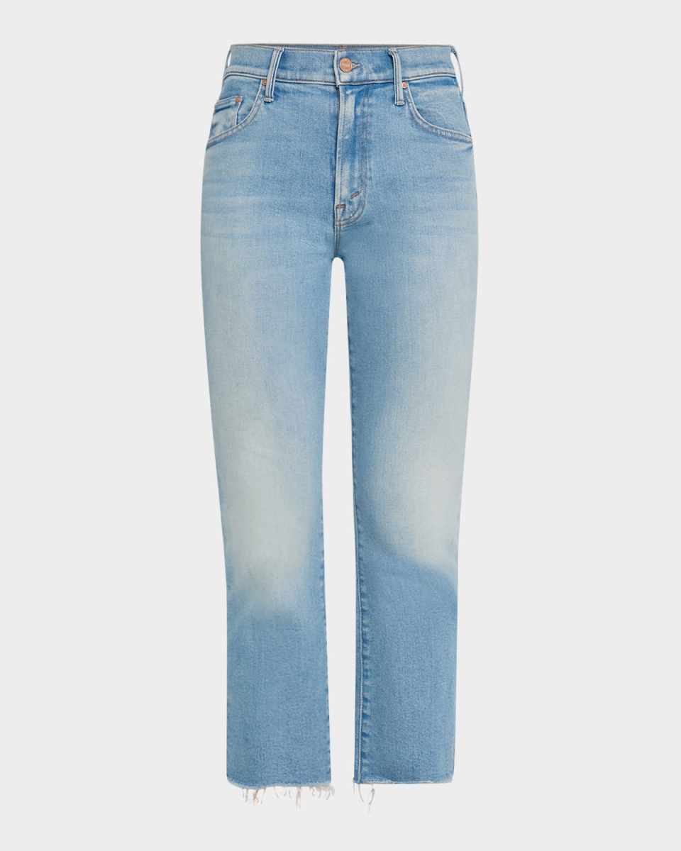 The Insider Crop Step Fray Jeans